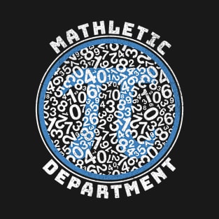 Mathletic Department Pi Day Nerd Math Student Teacher T-Shirt