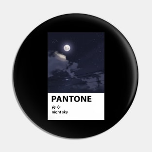 Anime Aesthetic Pantone Pin