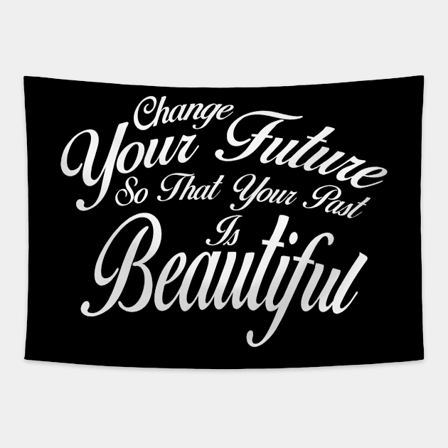 Change Your Future Tapestry by SanTees