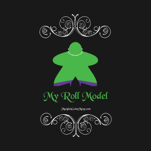 Roll Model, green, dark T-Shirt