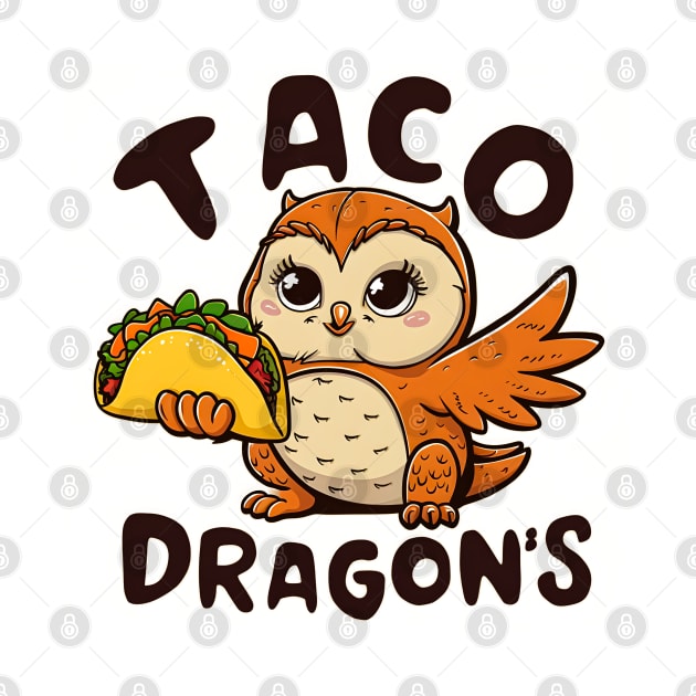 Taco Dragon's | Taco Lovers Funny by T-shirt US