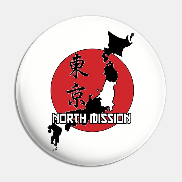 Tokyo North Mission Pin by Cryptid