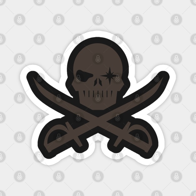 Pirate Flag | Skull Flag Magnet by DepicSpirit