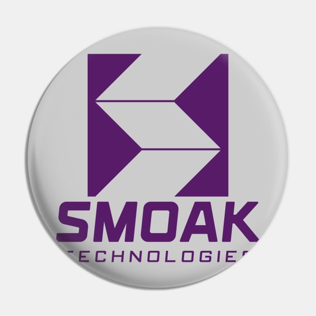 Smoak Technologies - Star City 2046 - Purple Pin by fenixlaw