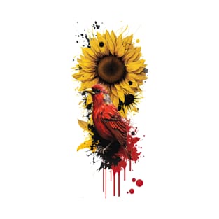 Cardinal Sunflower T-Shirt