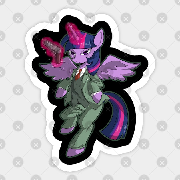 Codename: Twilight Sparkle - Spy X Family - Sticker | TeePublic