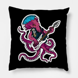 Punk Rocktopus Pillow