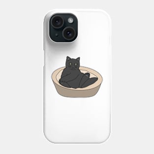 Black Cat Phone Case