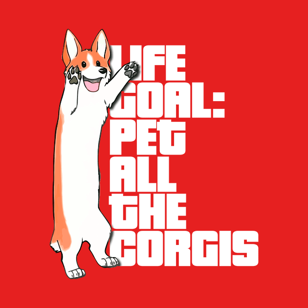 Life goal pet all the corgis by hoopoe