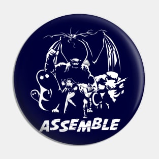 Herculoids Assemble Pin