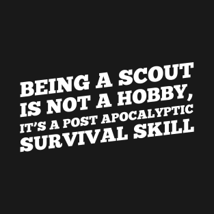 Survival Skill Scouting Passion gift boy scout T-Shirt