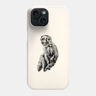 Tufted capuchin Phone Case