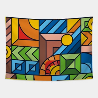 geometric pattern Tapestry