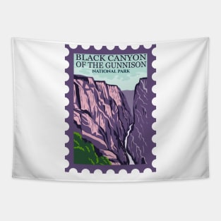 Black Canyon of the Gunnison National Park Stamp Tapestry