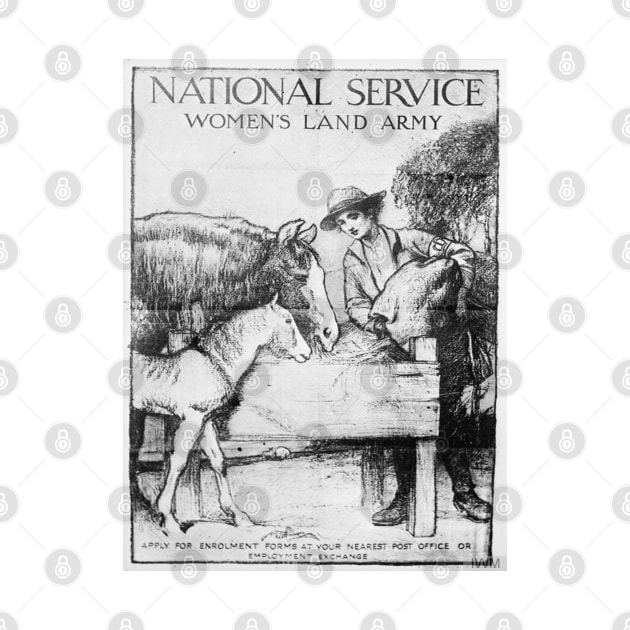 National Service - Women's Land Army by Slightly Unhinged