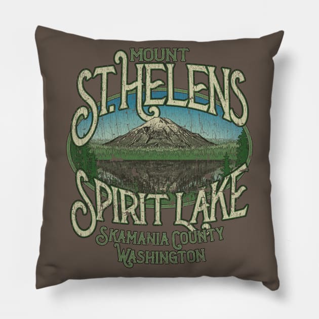 Mount St. Helens 1979 Pillow by JCD666