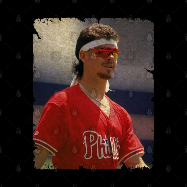 Mitch Williams in Philadelphia Phillies, 1993 NLCS by PESTA PORA