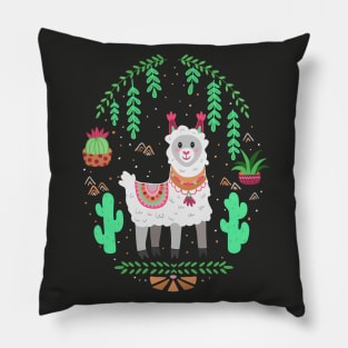 Funny lama Pillow