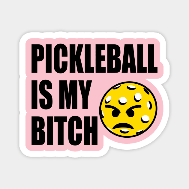 Pickleball Magnet by bobeckstein