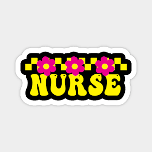 Nurse Flower Child Magnet