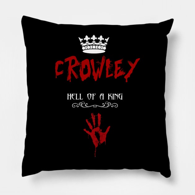 Hell of a King Pillow by Winchestered