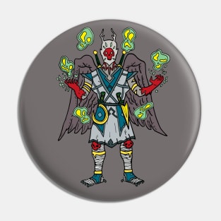 The Demon Samael Pin