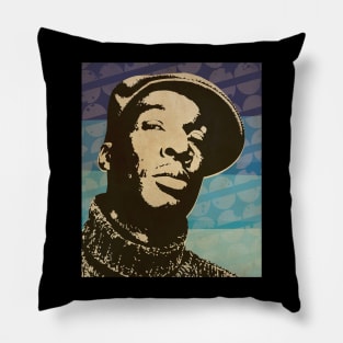 Grandmaster Flash // Retro Poster Hiphop Pillow