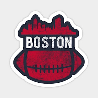 Boston football Magnet