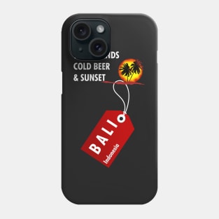 Bali Sunset Beach Phone Case