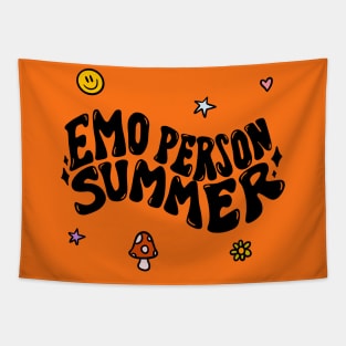 Emo Person Summer Tapestry