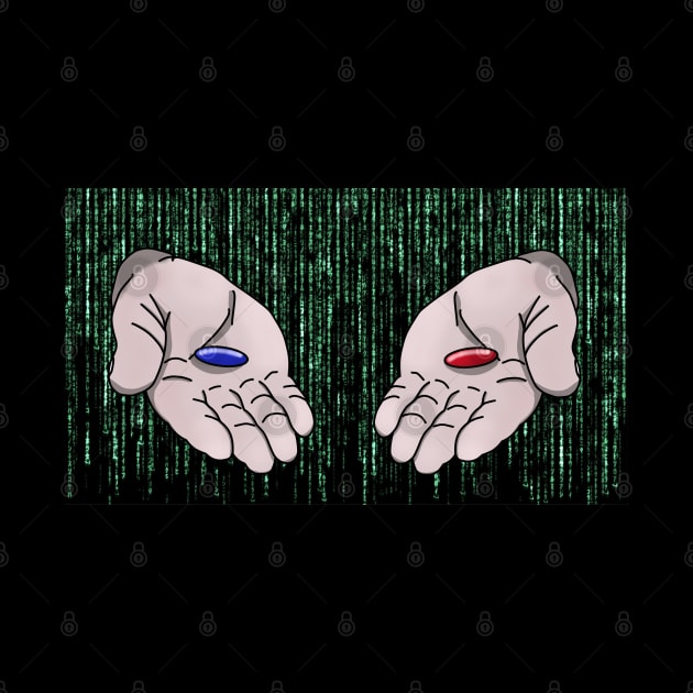 Do you want the red or the blue pill? by thearkhive