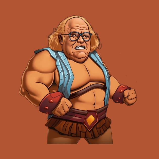 Danny DeVito-He-Man by KOTYA