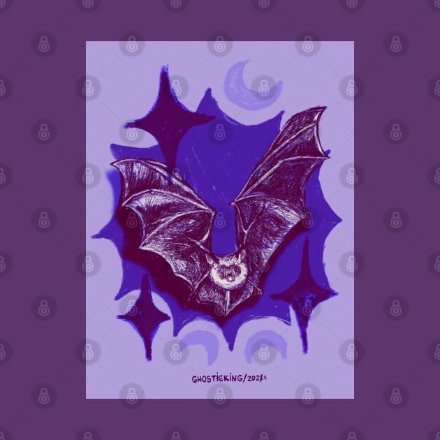 batsy batsy | lavender sky version by ghostieking