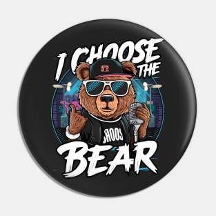 Music lovers: i choose the Bear. Pin