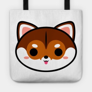 Cute Sesame Shiba Inu Tote