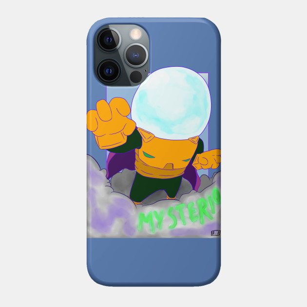 Fish Bowl Man - Spider Man - Phone Case