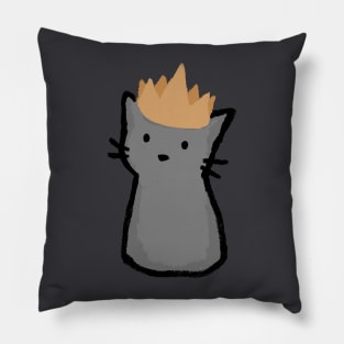 King Cat Pillow