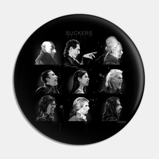 Suckers BW Pin