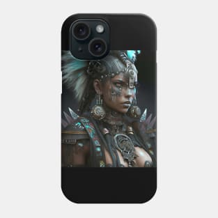 Native American Woman Android Phone Case