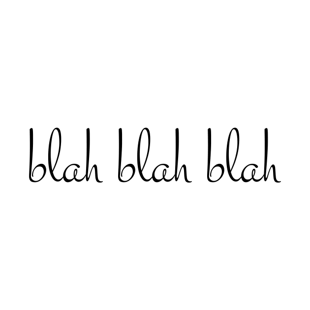 blah blah blah by quoteee