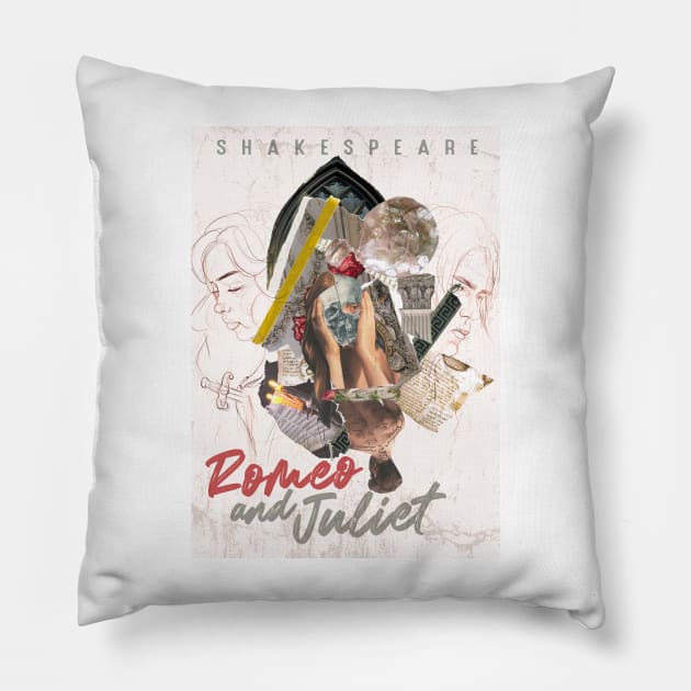 Shakespeare - Romeo and Juliet Pillow by llindesign 