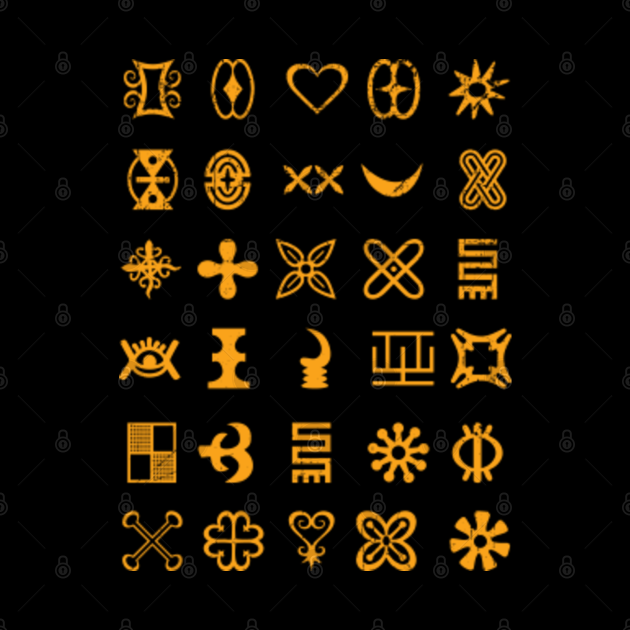 Adinkra Symbols And Origins Africani Sankofa 