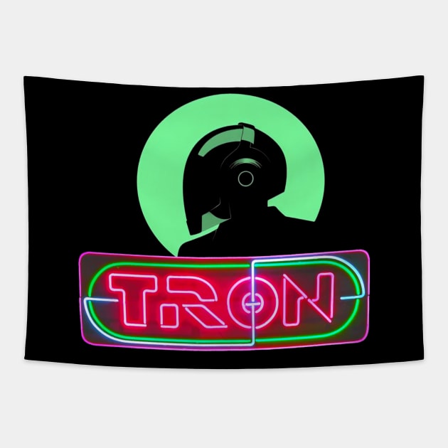 Tron t-shirt Tapestry by San9 pujan99a