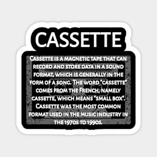 Cassette Magnet