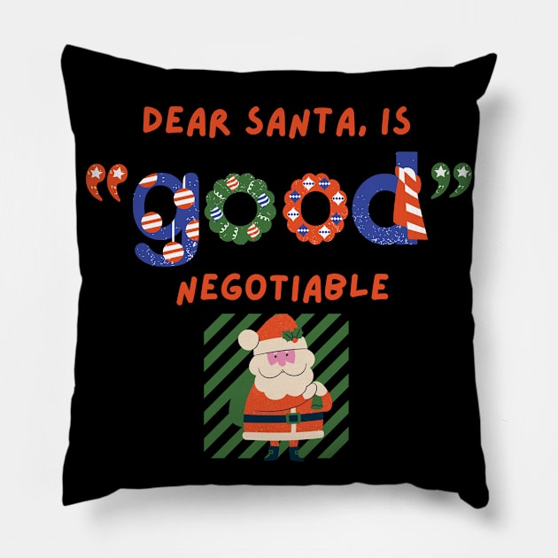 Dear Santa Pillow by greenlightcompany