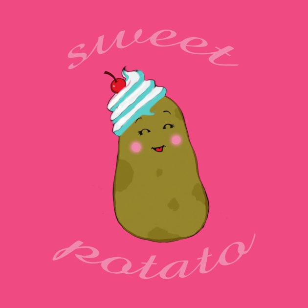 Sweet Potato by steven pate custom art