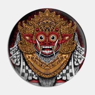 Barong Balinese Pin