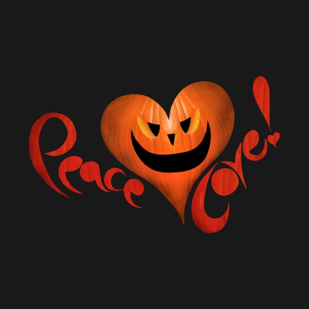 peace love and pumpkin by Goldewin