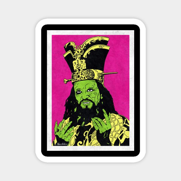 DAVID LO PAN - Big Trouble in Little China (Pop Art) Magnet by Famous Weirdos