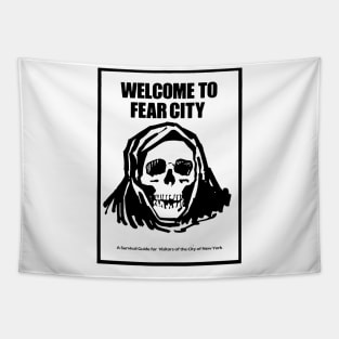 Welcome to Fear City NYC survival guide Tapestry